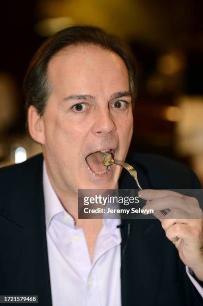 Mark Field Eats Curried Squirrel At The Cinnamon Club Today. 06-February-2015