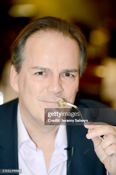 Mark Field Eats Curried Squirrel At The Cinnamon Club Today. 06-February-2015