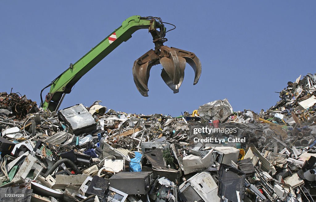 Altmetall, Bügeleisen und computer-Müllhalde # 9