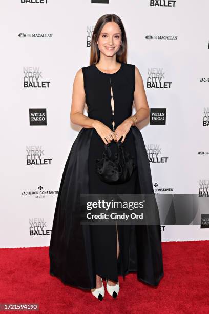 Charlotte Groeneveld attends the New York City Ballet 2023 Fall Fashion Gala at David H. Koch Theater, Lincoln Center on October 05, 2023 in New York...