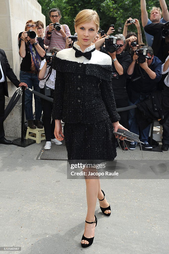 Chanel: Outside Arrivals - Paris Fashion Week Haute-Couture F/W 2013-2014