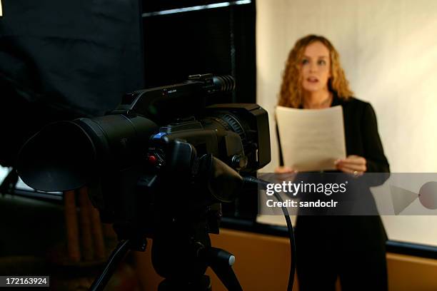 in front of camera - actor audition stock pictures, royalty-free photos & images