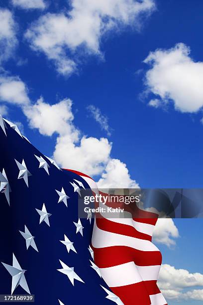 Amerikanische Flagge Xxl, Stock-Foto