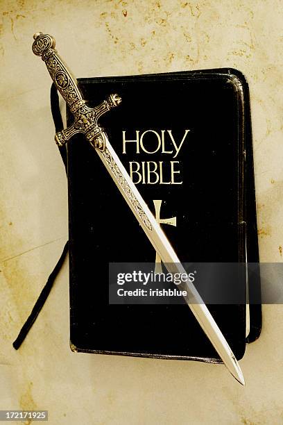 sword of god - sword stock pictures, royalty-free photos & images