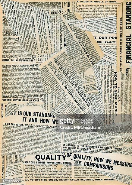 grungy newsprint - newspaper stock pictures, royalty-free photos & images