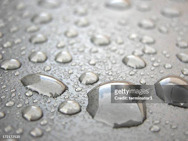 water drops - waterproof clothing stock pictures, royalty-free photos & images