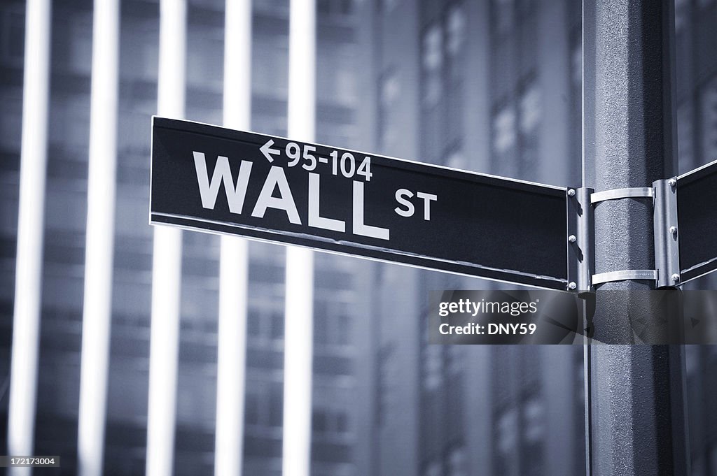 Wall Street Sign