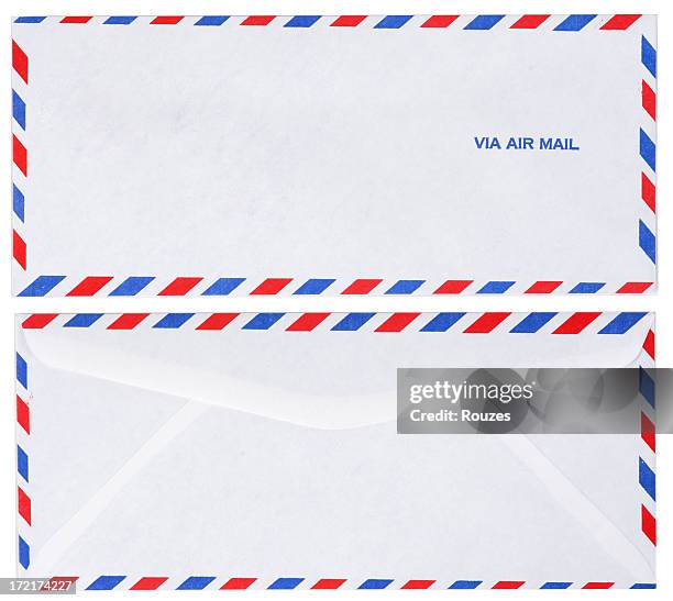 envelope - air mail stock pictures, royalty-free photos & images
