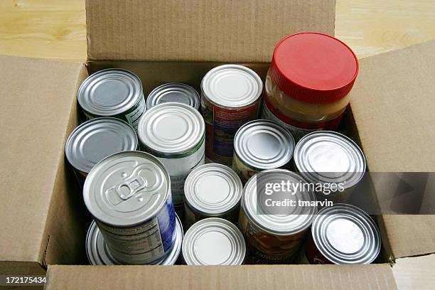 canned goods - canned goods stock pictures, royalty-free photos & images