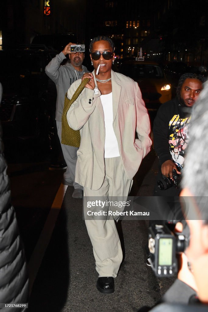 Celebrity Sightings In New York City - October 07, 2023