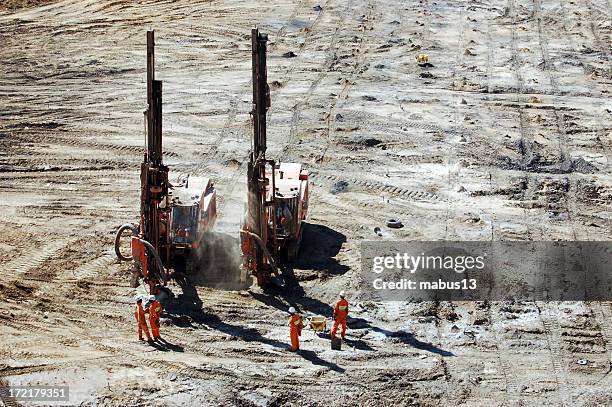twin drilling - zambia stockfoto's en -beelden
