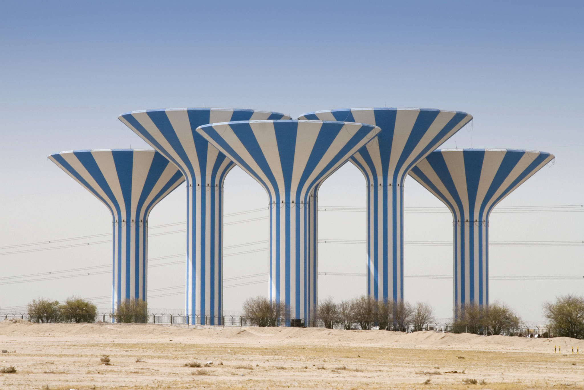 Kuwait watertowers Kuwait watertowers