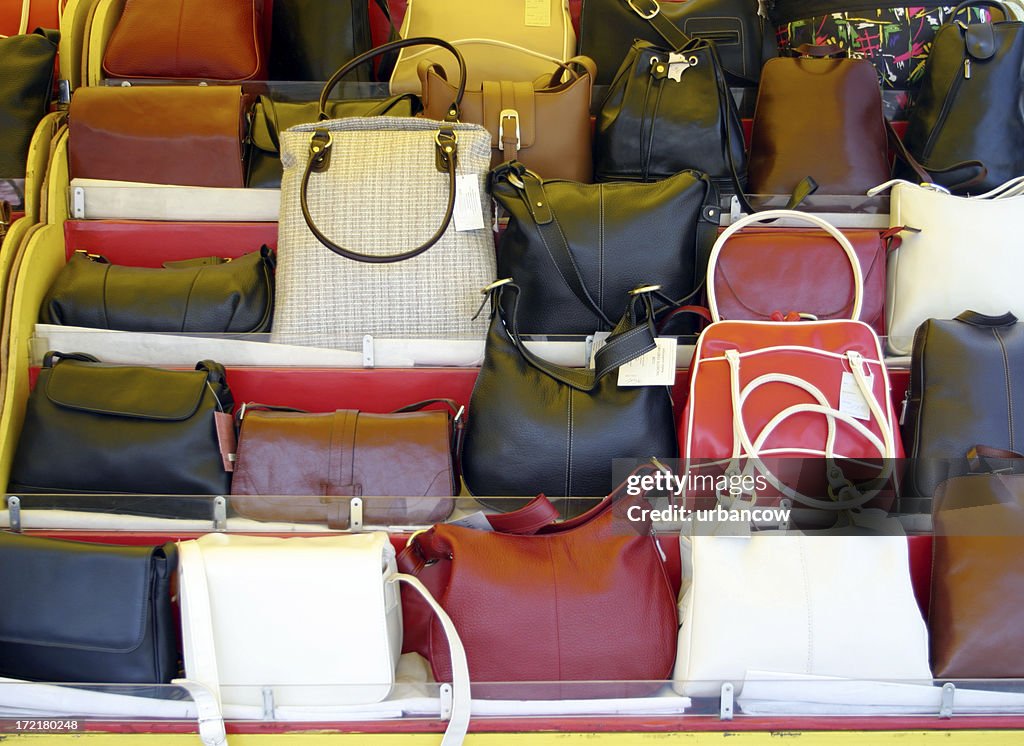 Handtasche-Marktstand