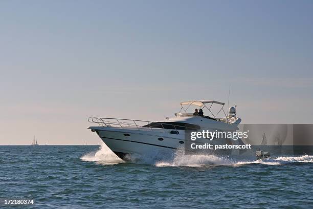 power couple - power boat racing stock pictures, royalty-free photos & images