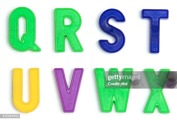 alphabet series - letter w stock pictures, royalty-free photos & images