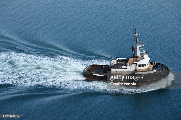tugboat in vancouver - tugboat stock pictures, royalty-free photos & images