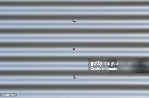 corrugated aluminium - garden shed stock pictures, royalty-free photos & images