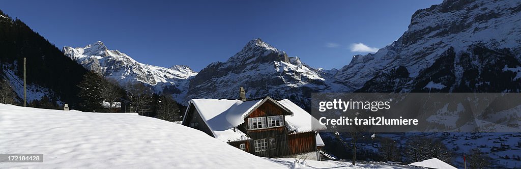 Chalet in Grindelwald in der Schweiz