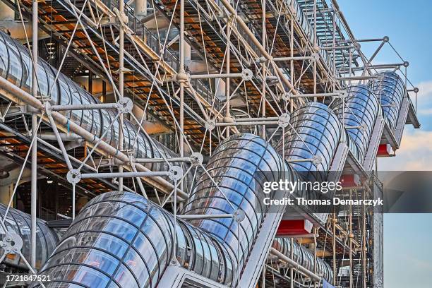 paris - pompidou center stock-fotos und bilder