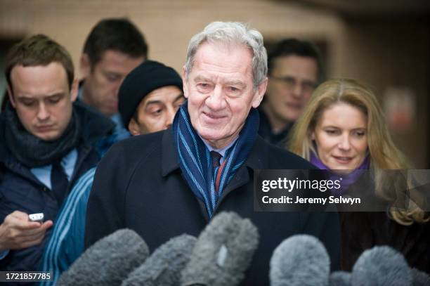 Milan Mandaric After Today'S Verdict In Tax Evasion Case. 08-February-2012