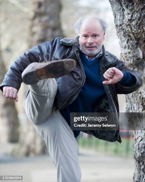 Neil Gevisser, A 60 Year Old Poet Who Karate-Kicked A Mugger To The Ground As He Tried To Flee With A Woman¿ Handbag. 24-February-2012