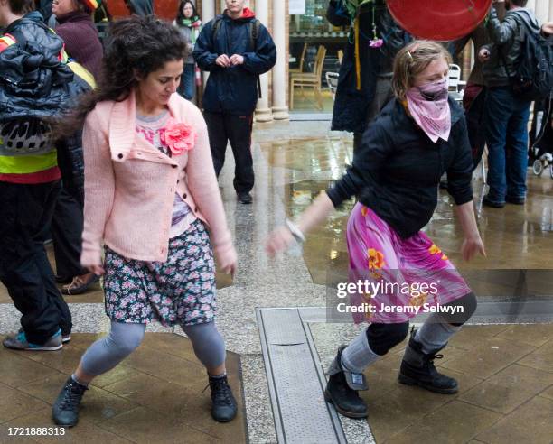 Occupy London Today At Liverpool Street Station. 01-May-2012