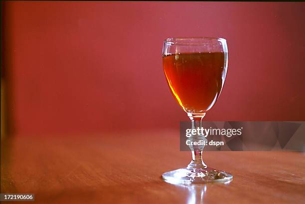 glass of sherry - sherry stock pictures, royalty-free photos & images