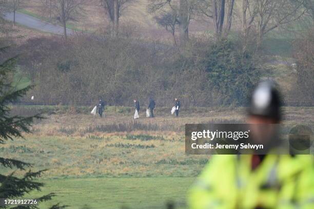 Police Around Grove Hotel Watford Where The Nato Summit Is Being Held. 03-December-2019