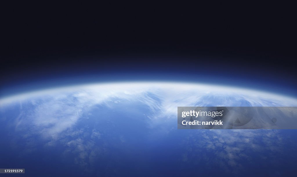 Atmosphäre der Planet Earth