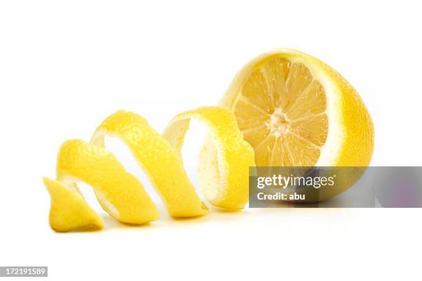 limón - lemon slices fotografías e imágenes de stock