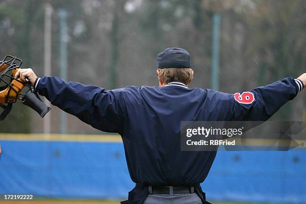 safe - baseball umpire stock pictures, royalty-free photos & images