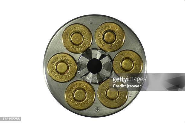 full cylinder - pistol stock pictures, royalty-free photos & images