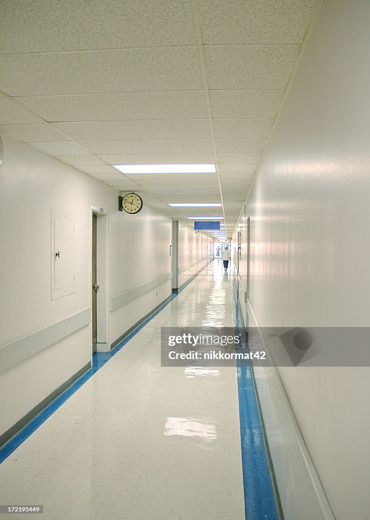 Corridor to main hospital