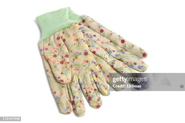 gardening series - gardening glove stock pictures, royalty-free photos & images