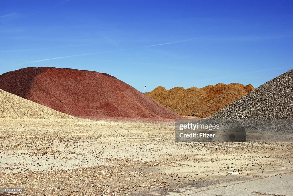 Colorful gravel