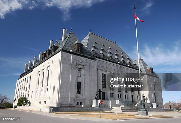 canadian supreme court - ottawa building stock pictures, royalty-free photos & images