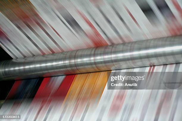 speed of print - printing press stock pictures, royalty-free photos & images