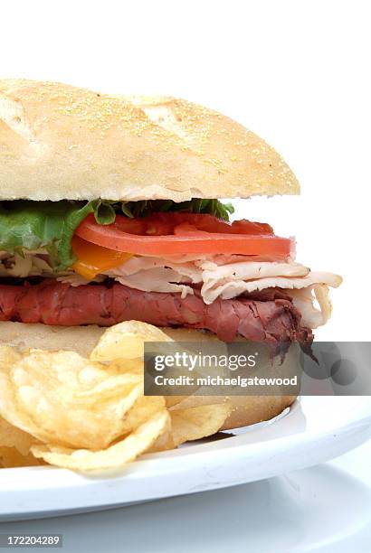 big sandwich with chips on the side - order pad stock pictures, royalty-free photos & images