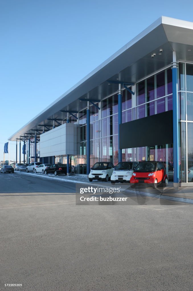 Modern Car Dealership