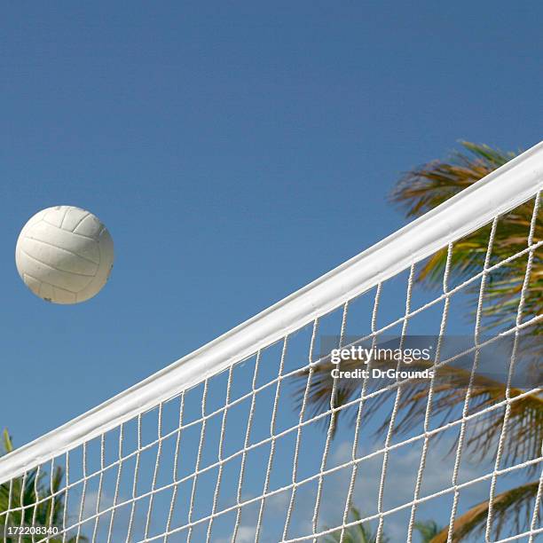 serving the ball - spiking stock pictures, royalty-free photos & images