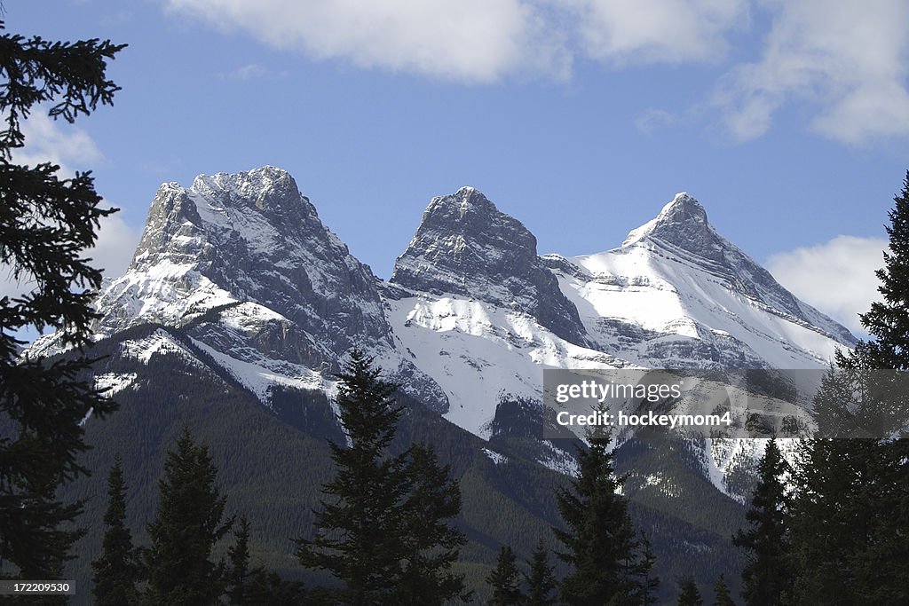 Canmore s Three Sisters