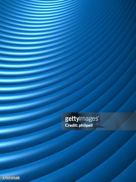 abstract blue dynamic element 3d (xlarge) - watermark stock pictures, royalty-free photos & images