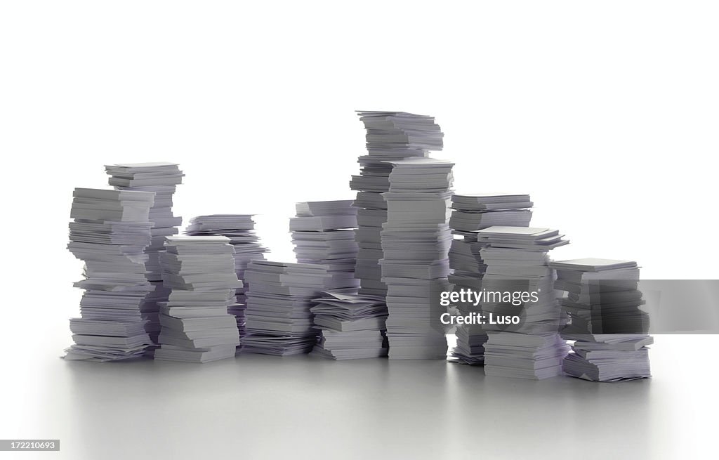 Piles of paper, Bureacracy (serie)
