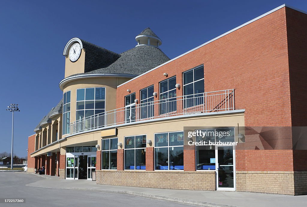 Modern Supermarket Building