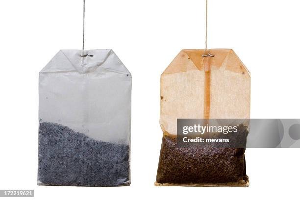 teabags - tea bag stock-fotos und bilder