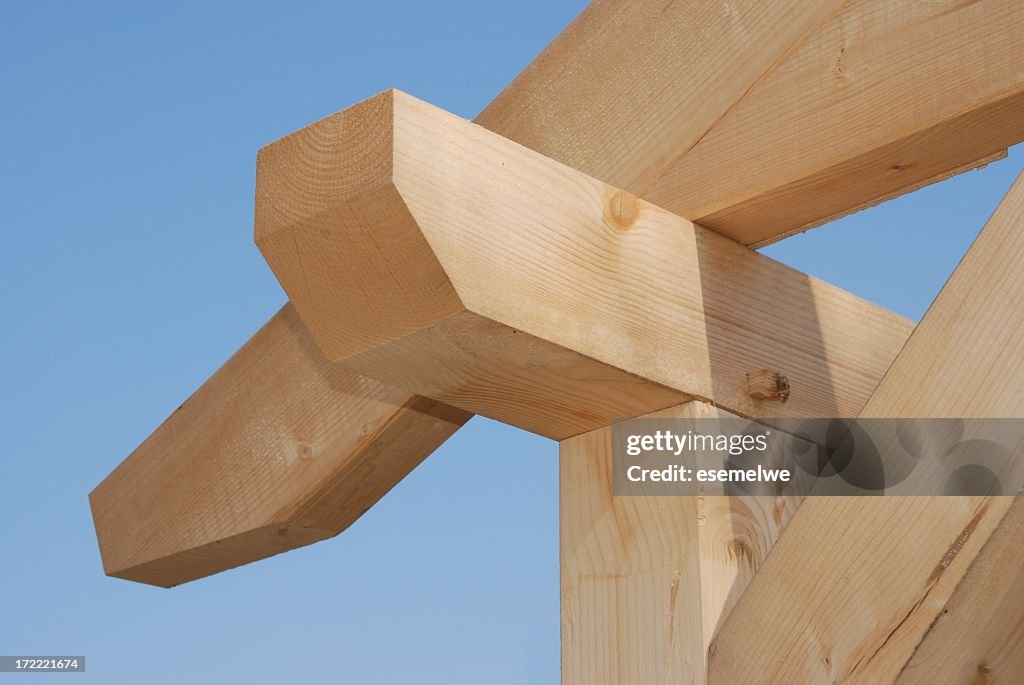 Moldura de Madeira de Construção