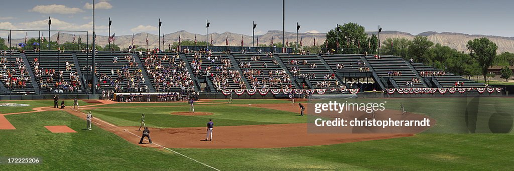 Small Town USA Baseball Ballpark