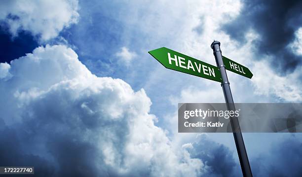weg zum himmel xxl - hölle stock-fotos und bilder