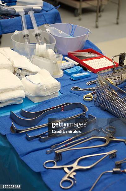 surgical instruments - hemostat stock pictures, royalty-free photos & images