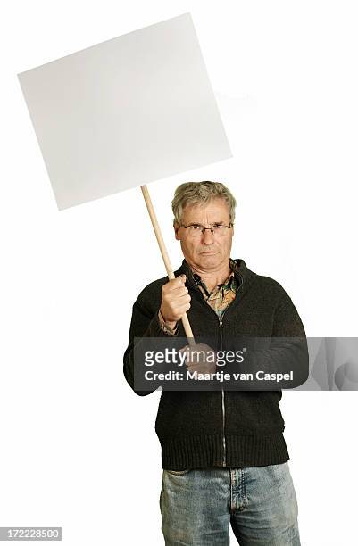 i protest! - placard stock pictures, royalty-free photos & images